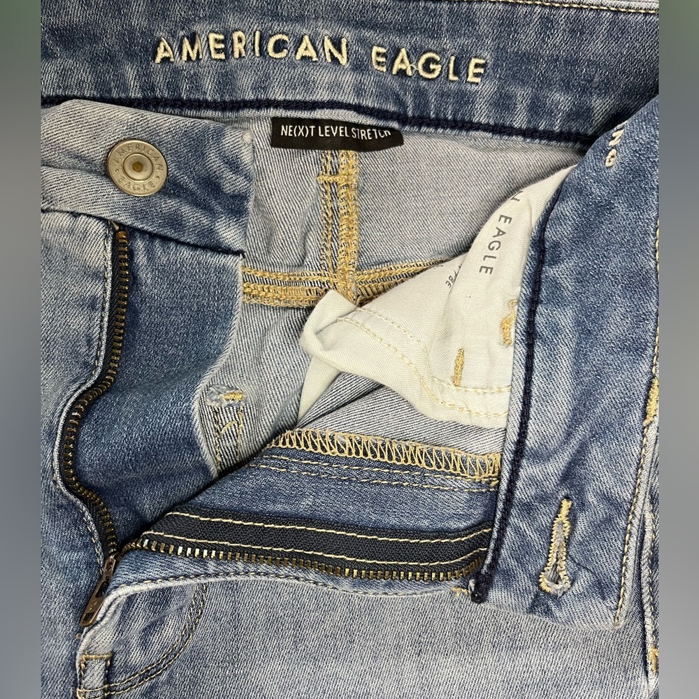 American Eagle curvy highest rise jeggings, Size 4 - Picture 6 of 11